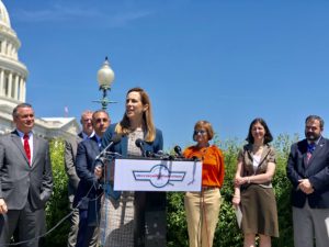 Election Time: U.S. Representative Mikie Sherrill made history with Representatives Chrissy Houlahan, Tulsi Gabbard and Elaine Luria by launching the first-ever Servicewomen and Women Veterans Congressional Caucus (SWWV). The caucus will foster collaboration among members of Congress and address issues facing America’s servicewomen and women veterans.