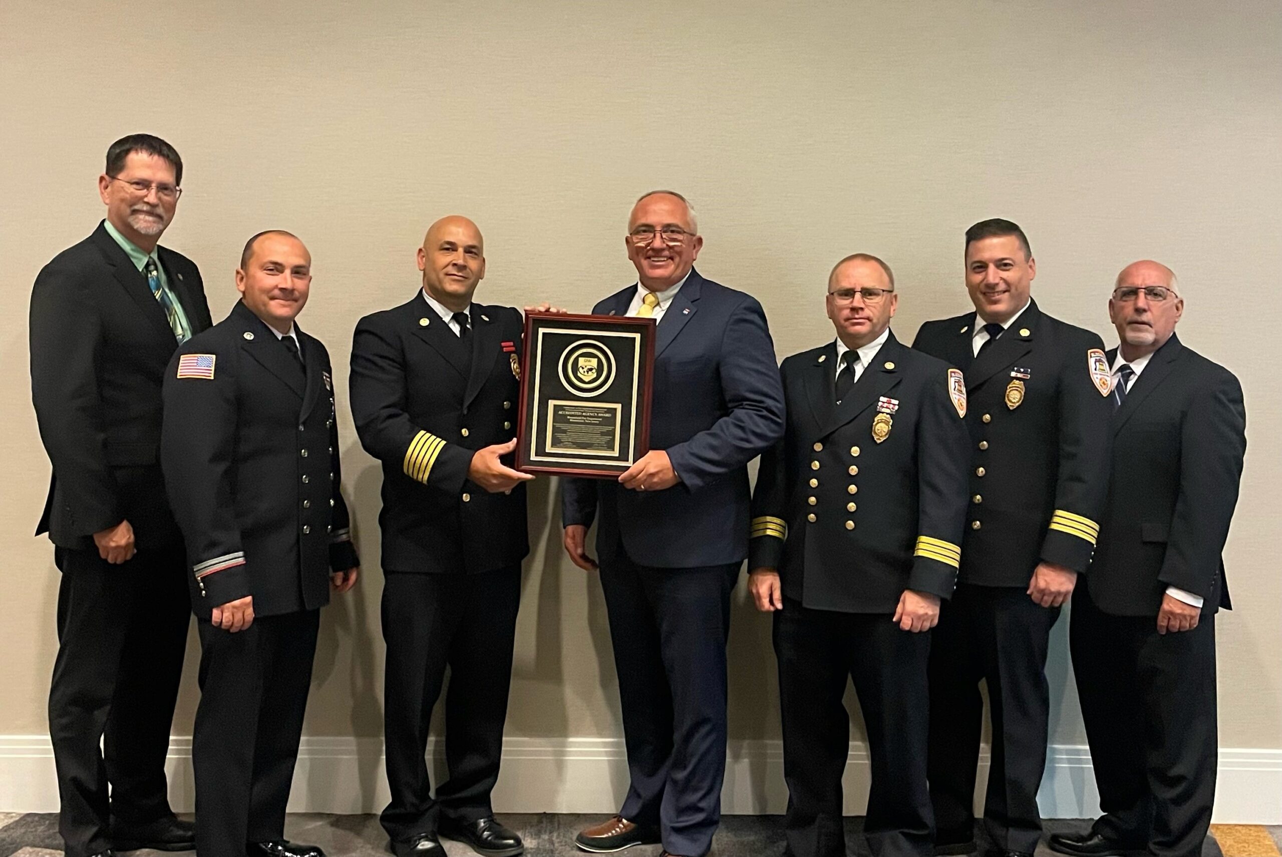 Bloomfield Fire Department is Awarded International Accredited Status